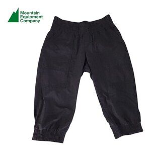 MEC Lightweight Black Cropped Hiking outdoor climbing Pants size 6